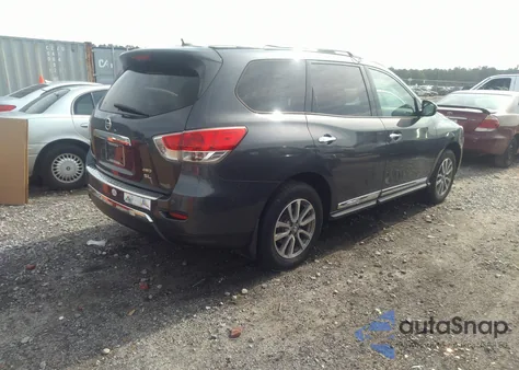 2014 Nissan Pathfinder Sl z USA, uszkodzony, nr VIN 5N1AR2MM8EC646987